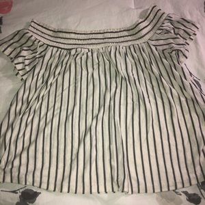 American Eagle off the shoulder top